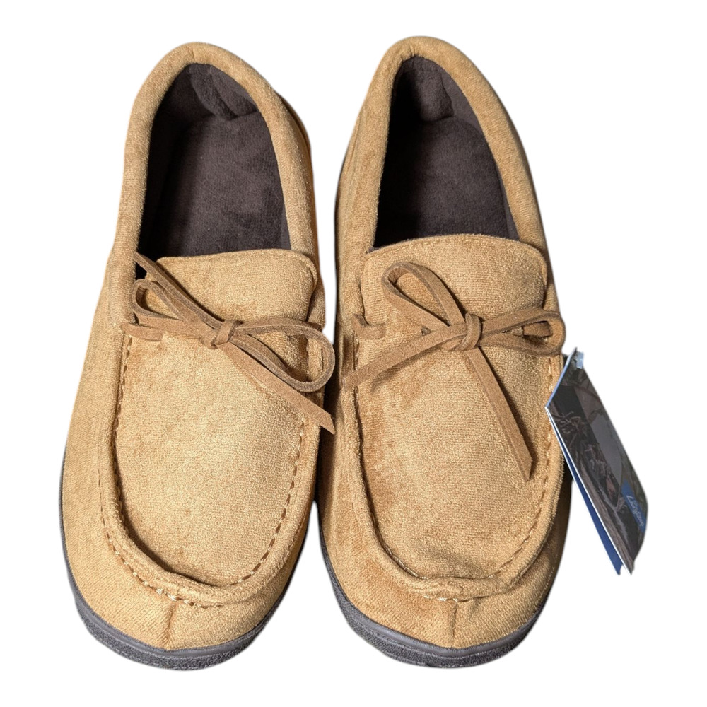 Lazy Steps - Slipper's Men's - Size 9 - Brown Tan-NWT Indoor Outdoor Wear